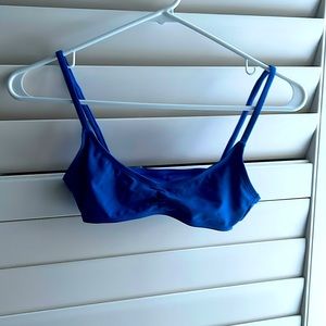Dark blue bikini top